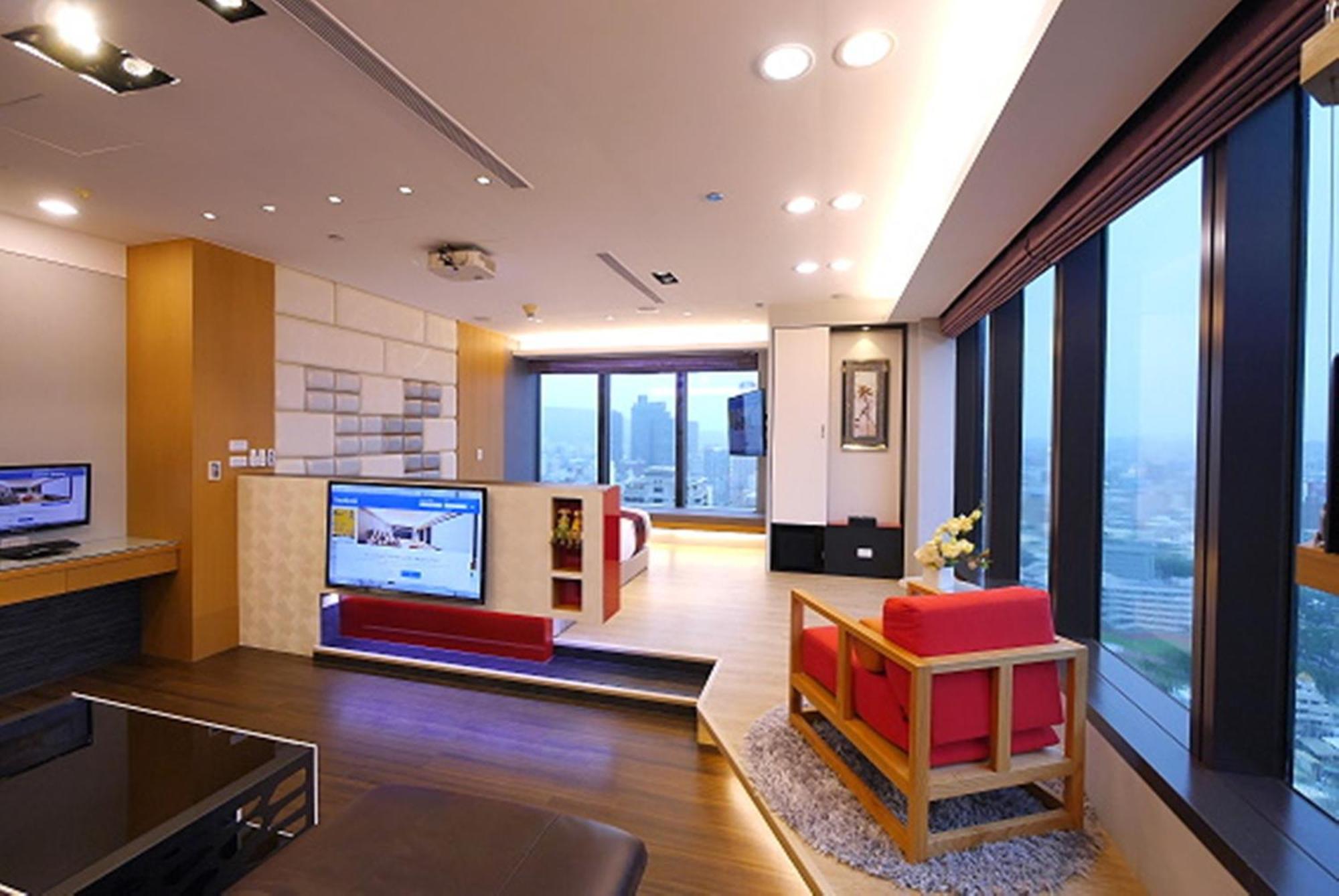 Апартаменты Kaohsiung 85 Building Sam'S House Номер фото